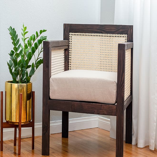 DIY Cane Chair