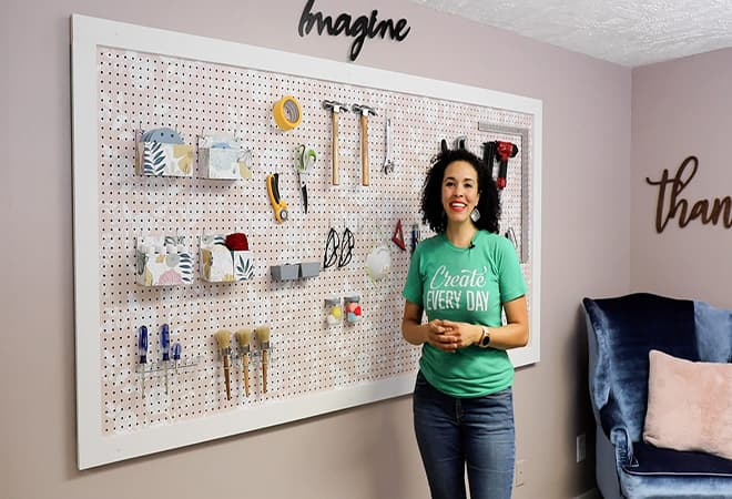 Framed Pegboard